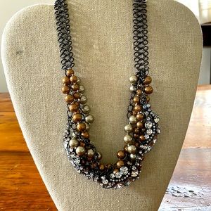 3/$20 Talbots mixed stone necklace, bundle for price